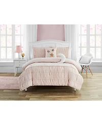 Alex + Bella Celestial Princess Pink 5-Piece Microfiber Comforter Set - Full