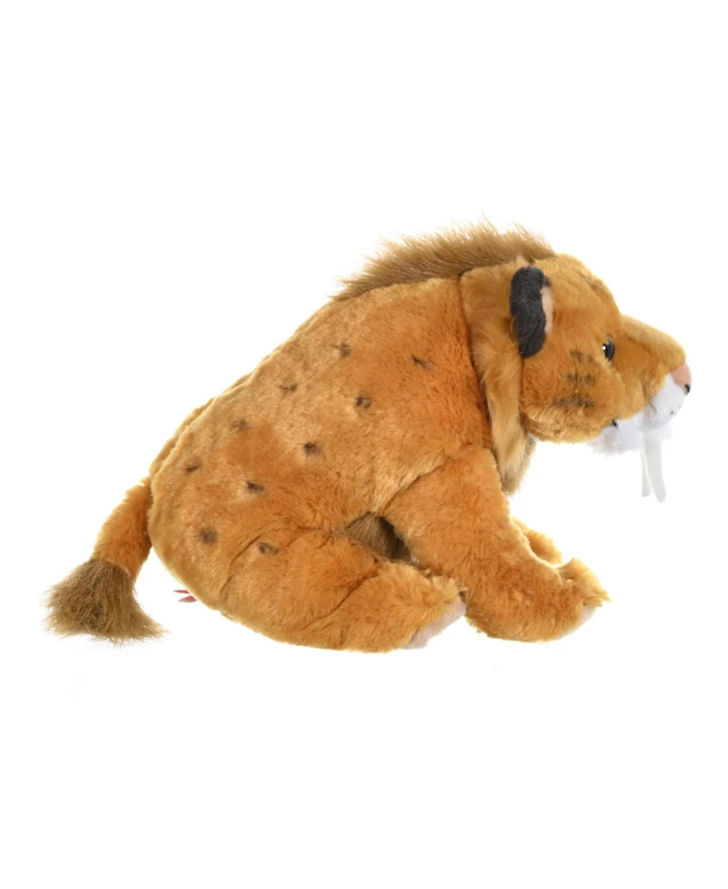 Wild Republic Cuddlekins Smilodon Stuffed Animal, 12 Inches