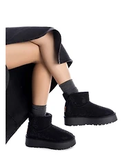 Women's Winter Suede Booties By Xti