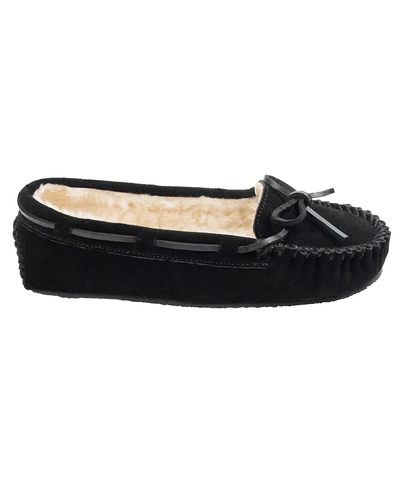 Minnetonka Women's Cally Wide Width Slippers