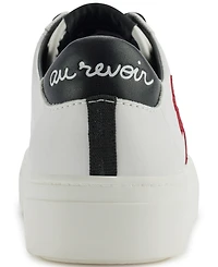 Karl Lagerfeld Paris Women's Cate Sayings Lace Up Sneakers