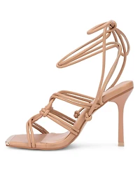 New York & Company Women's Christa High Heel Lace Up Sandal