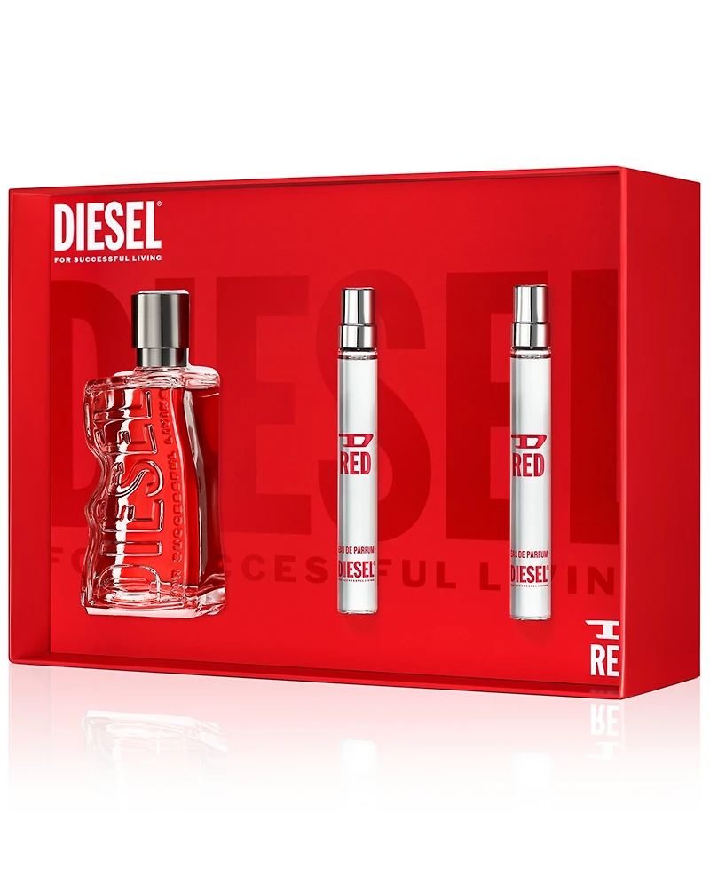 Diesel Men's 3-Pc. D Red Eau de Parfum Gift Set