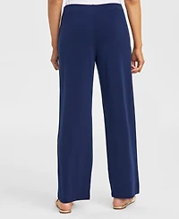Jm Collection Women's Wide-Leg Pull-On Pants, Regular & Short Lengths, Created for Macy's