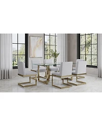 Emila 7 Pc. Dining Set (Rectangular Table & 6 Chairs), Created for Macy's