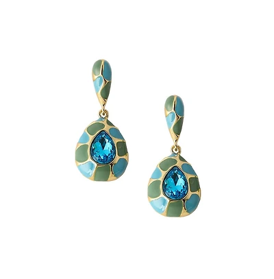 Sohi Women's The Cleo Drop Earrings