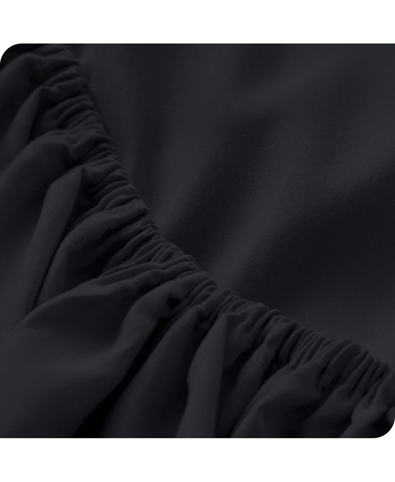 Bare Home inch Extra Deep Pocket Fitted Sheet