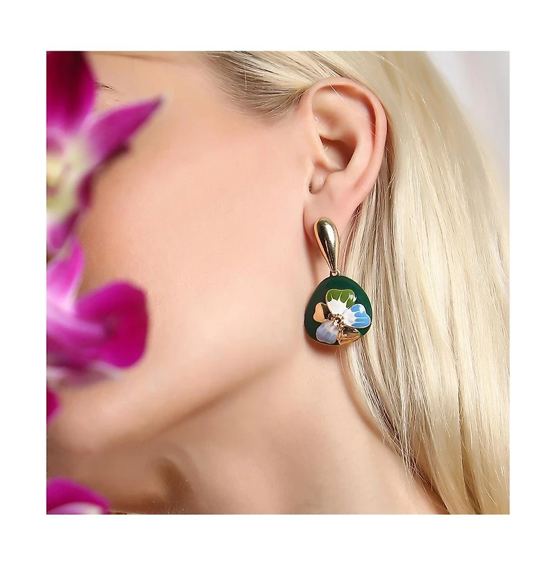 Sohi Women's The Hana Drop Earrings