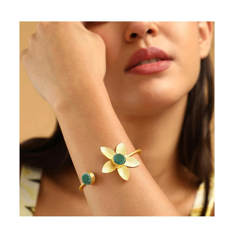 Sohi Women's The Flur Cuff Bracelet