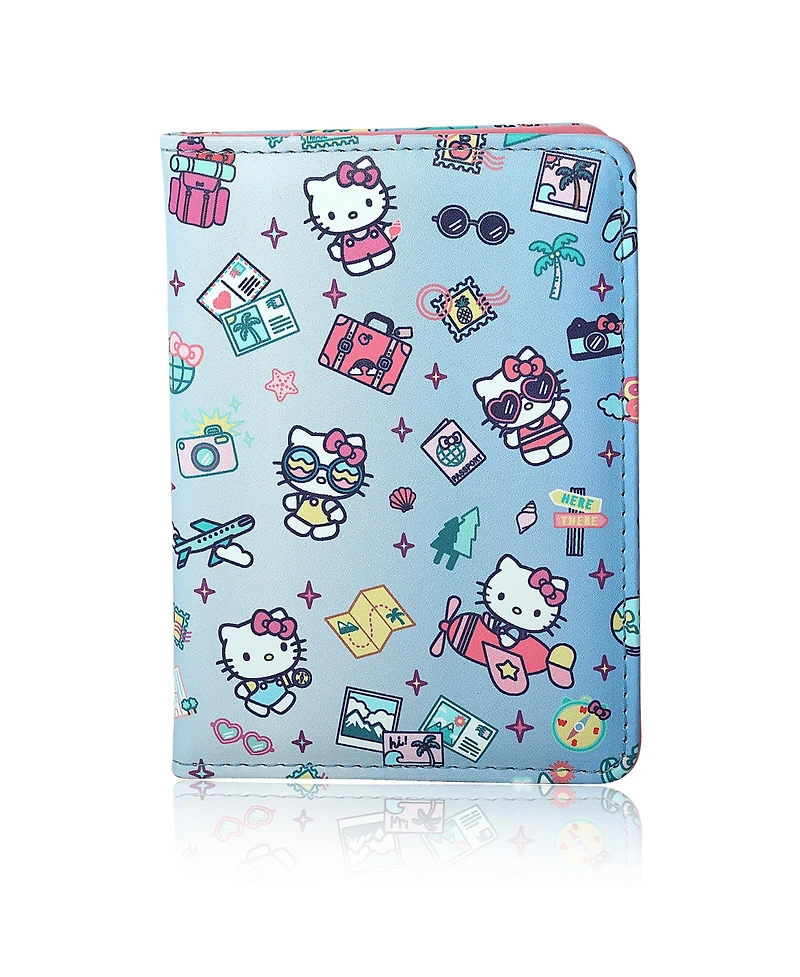 Hello Kitty Sanrio Travel Airplane, Camera Passport Holder - Cute Travel Accessory