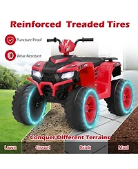 24V Kids Ride-On Electric Atv – Wireless & Music for Ages 3-8
