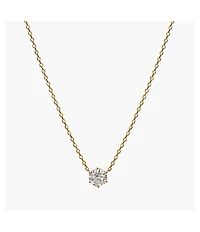 Sterling Silver 18k Gold Plated Estelle Necklace - Dainty, Summer Gift, Charming, Elegant