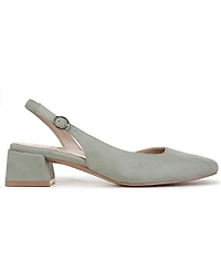 Naturalizer Women's Jayla Mid-Heel Square Toe Slingback Pumps