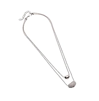 Sohi Women's Bling Bean Multi-Strand Necklace