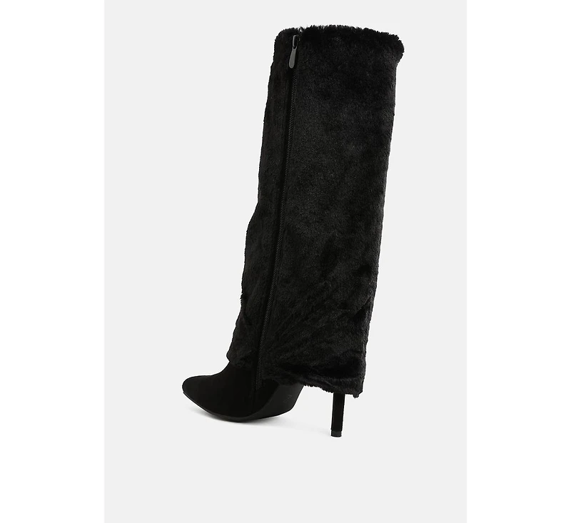 Everglade Fold-Over Calf-High Boots