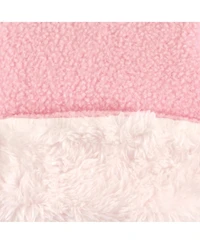 Hudson Baby Toddler Girls Fleece Trapper Hat and Mitten Set