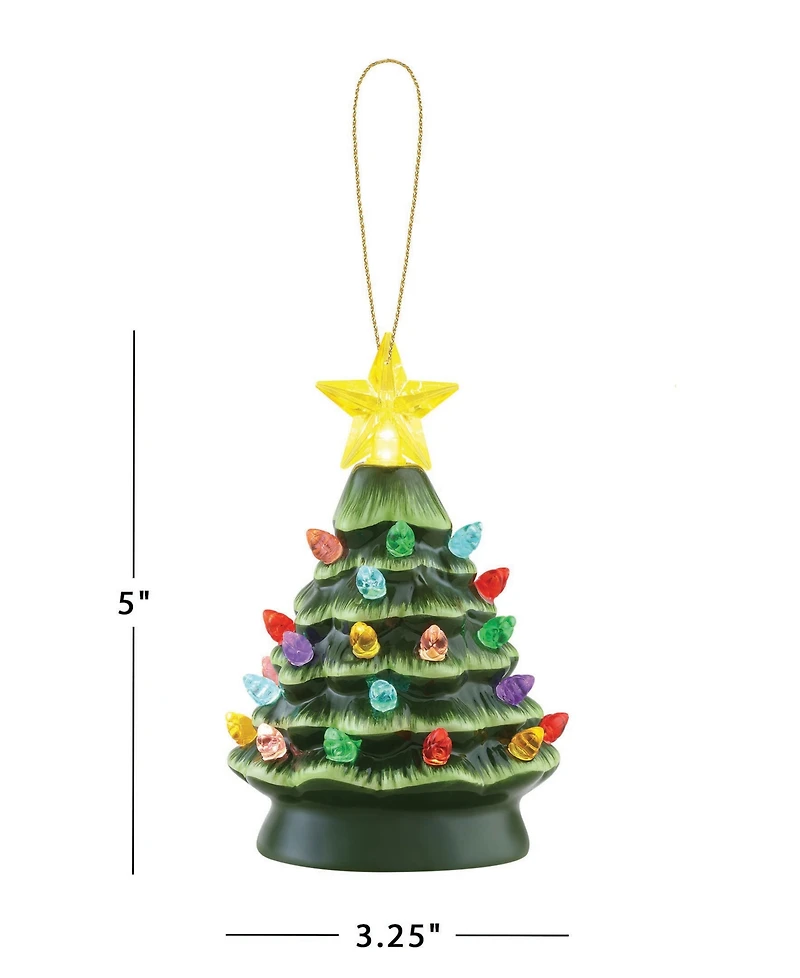Mr. Christmas 5" Nostalgic Ceramic Tree Ornaments