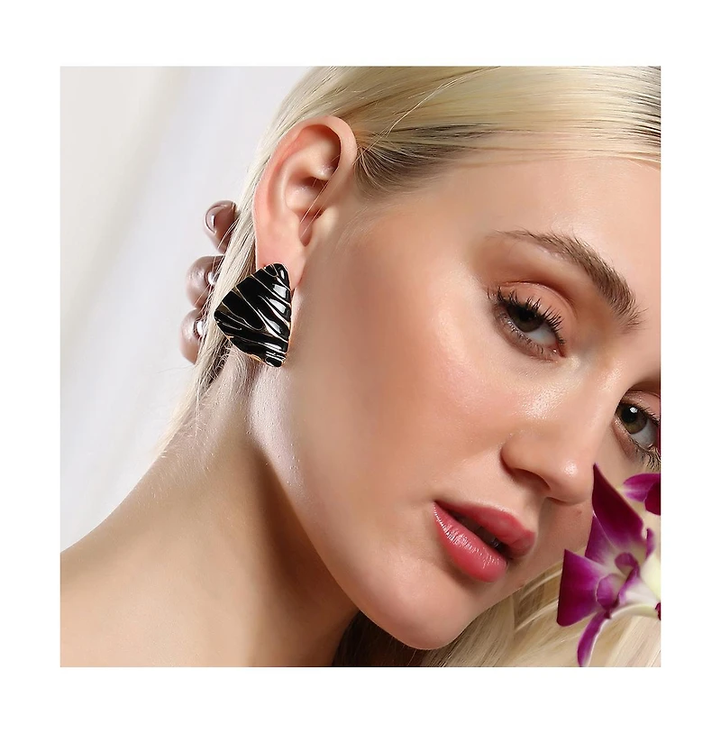 Sohi Women's The Trinity Stud Earrings