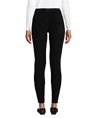 Lands' End Women's Sport Knit High Rise Corduroy Leggings