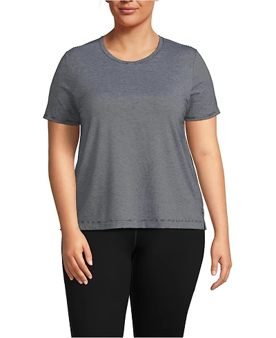 Lands' End Plus Power Performance T-Shirt