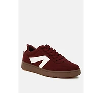 London Rag Zoomer Contrasting Patchwork Chunky Sneakers Women