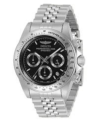 Invicta Men's Speedway Quartz Chronograph Black Dial Watch