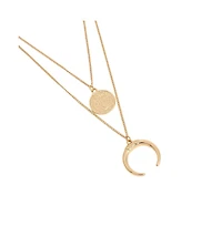 Sohi Women's The Cosmo Multi-Layer Necklace