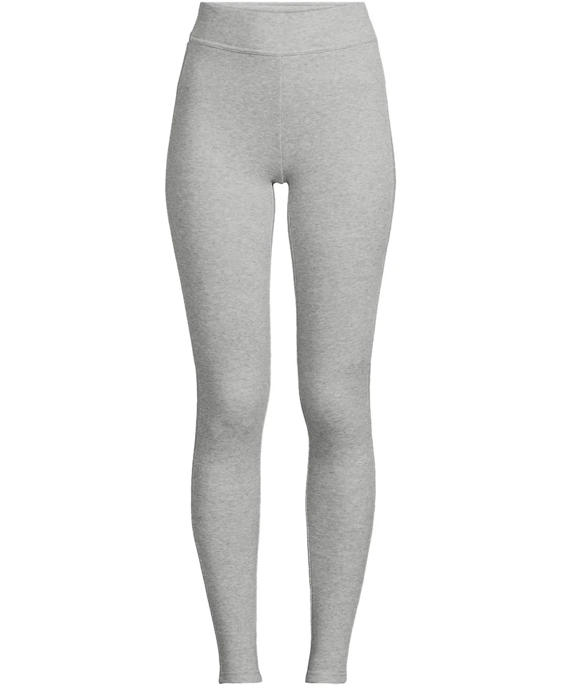 Lands' End Plus High Rise Serious Sweats Fleece Lined Pocket Leggings