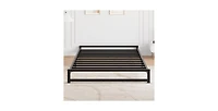 gaomon Twin Size Metal Platform Bed Frame with Steel Slat Support