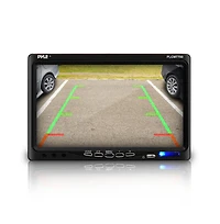 Pyle Car Backup Camera & Monitor Display Kit - 7" Lcd, Waterproof Night Vision, Distance Scale Lines (PLCM7700)
