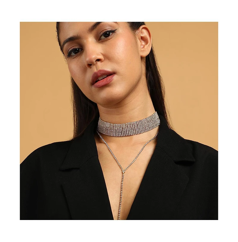 Sohi Women's The Bijou Multi-Layer Necklace