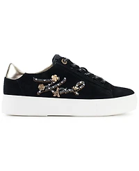 Karl Lagerfeld Paris Women's Cate Sayings Lace Up Sneakers
