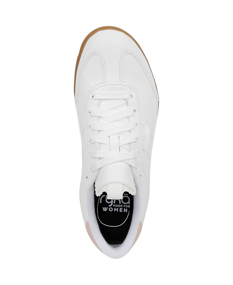 Ryka Women's Effortless Lace Up Court Sneakers