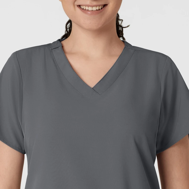 Wink Women's W123 Basic V-Neck Scrub Top