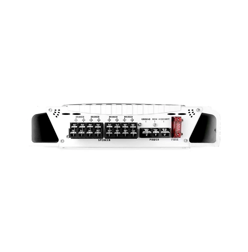 Pyle 8-Ch. Elite Series Marine Amplifier, Bridgeable 3000W Waterproof Amp
