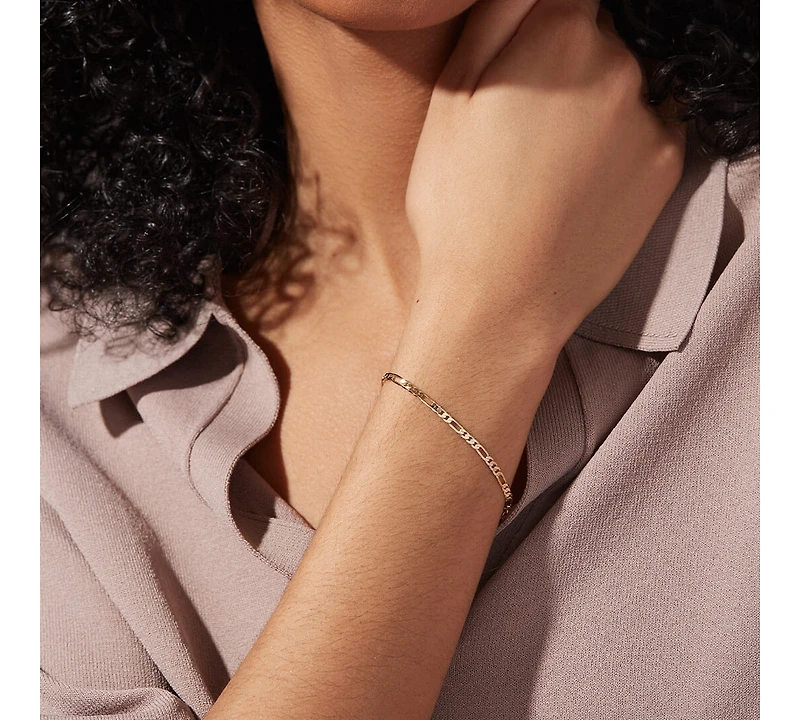 Ana Luisa Figaro Chain Bracelet - Elijah Regular