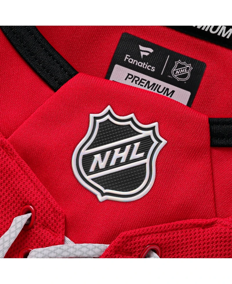 Fanatics Men's Sebastian Aho Red Carolina Hurricanes Alternate Premium Jersey