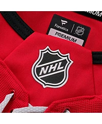 Fanatics Men's Sebastian Aho Red Carolina Hurricanes Alternate Premium Jersey