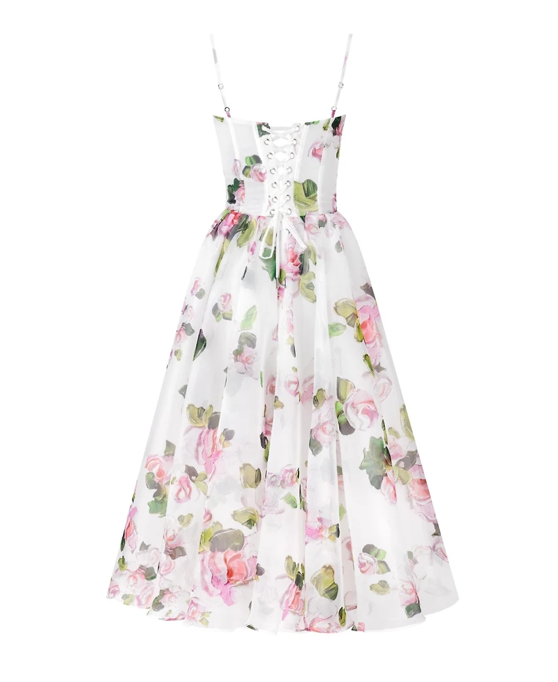 Milla Women's Spaghetti Strap Midi Dress