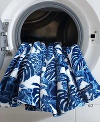 Closeout! Tommy Bahama Home Ultra Soft Plush Fleece Throw, 70" x 50"