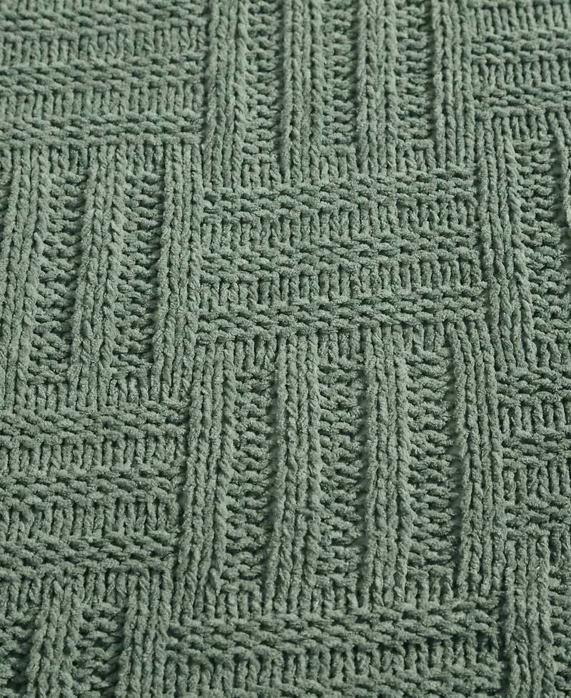 Tommy Bahama Home Chain Basket Knit Throw