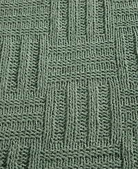 Tommy Bahama Home Chain Basket Knit Throw