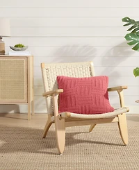 Tommy Bahama Home Chain Basket Knit Decorative Pillow, 20" x 20"