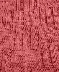 Tommy Bahama Home Chain Basket Knit Throw