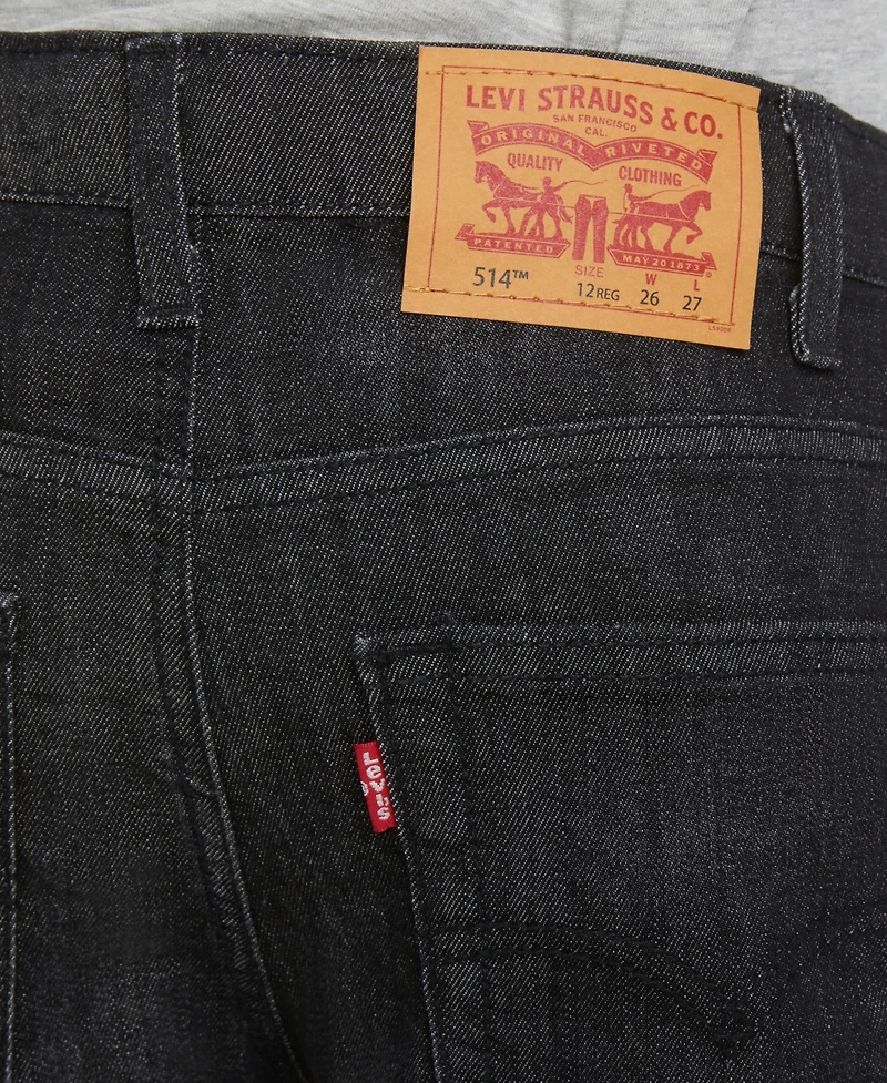 Levi's Big Boys 514 Straight Fit Stretch Performance Jeans