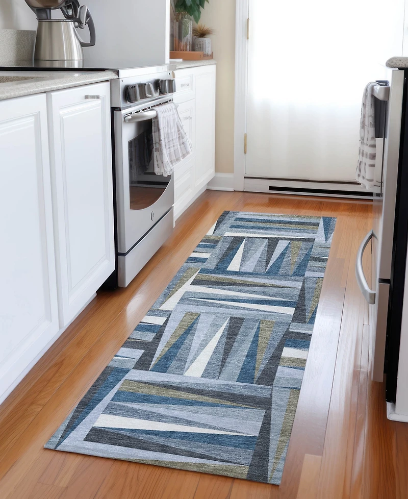 Addison Chantille Machine Washable ACN1012 2'3"x7'6" Runner Area Rug
