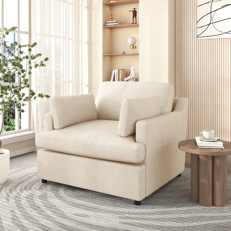 Streamdale Mirod Oversized Accent Chair with Plush Comfort