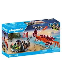 Playmobil Battle Against the Giant Crab