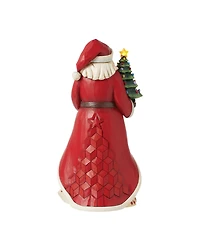 Jim Shore Santa with Vintage Led Tree