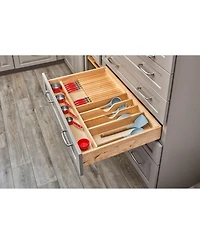 Rev-a-Shelf Trim to Fit Shallow Knife Block Drawer Insert, 33.13'' x 22'', 4WUTKB